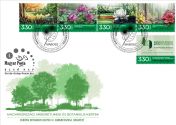 Magyarországi arborétumok és botanikus kertek I. FDC
