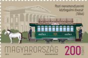 First Scheduled Horse Tramway in Pest Entered Service 150 Years Ago