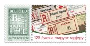 The Hungarian registered mail label is 125 year old