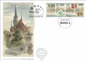 95th Stamp Day: József Vertel was born 100 years ago - set FDC