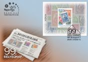 99th Stamp Day souvenir sheet FDC 