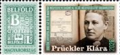 150 &eacute;ve nyitotta meg Pr&uuml;ckler Kl&aacute;ra, az első magyar b&eacute;lyegkereskedő az első b&eacute;lyeg&uuml;zletet Budapesten