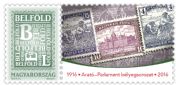 100 éves az Arató-Parlament bélyegsorozat