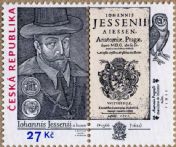 Jan Jessenius Czech stamp