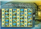 Budapest bélyegem - Jóganap bélyegív (20 bélyeg)
